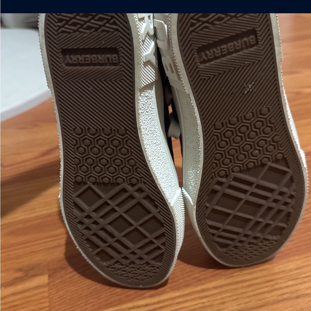 Denim buerberry sneakers - Picture 5 of 9